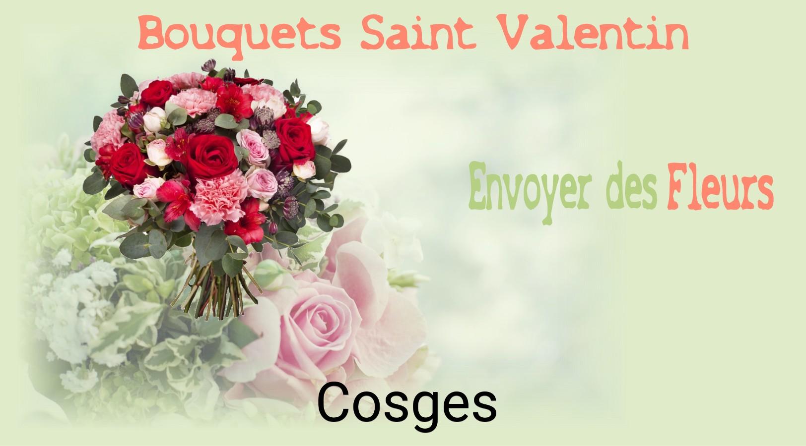 Roses de Saint-Valentin livrées à Cosges